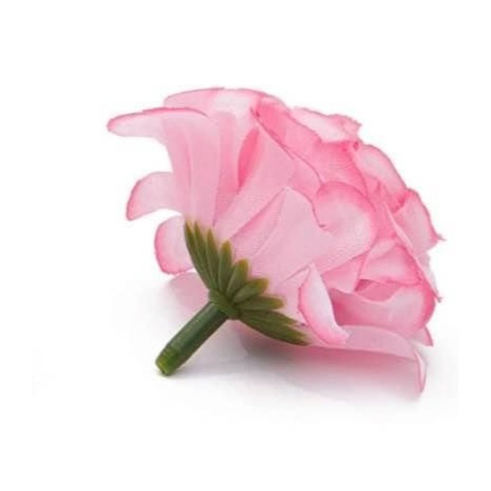 60 count | Pink Hydrangeas Silk Flower Heads 1.5 inches Wedding Centerpiece Bouq - Picture 3 of 5